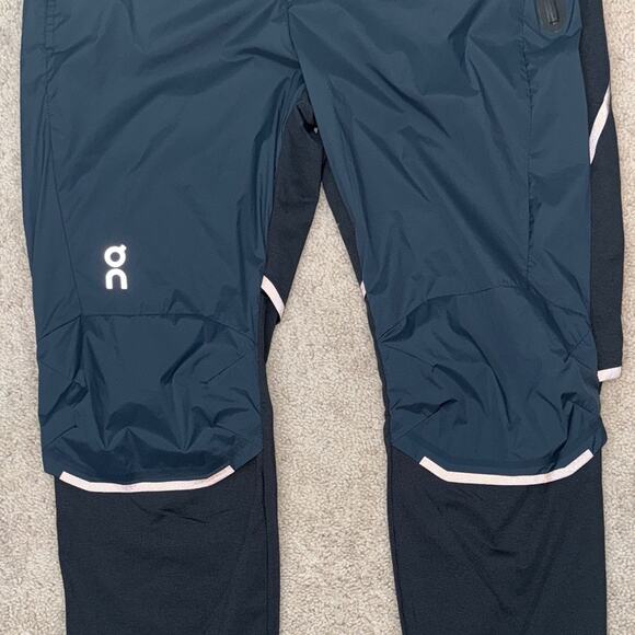 On Running Blue Performance Running Pants Joggers Men's XXL - Picture 5 of 9